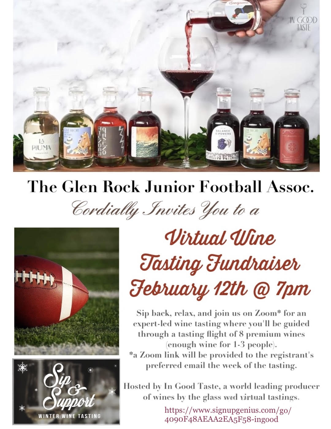 wine tasting flyer wine tasting flyer